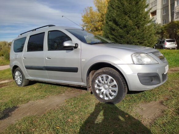 2014 Lada (ВАЗ) Largus I, серый, 590000 рублей