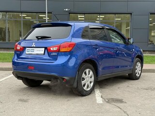 2014 Mitsubishi ASX I Рестайлинг, синий, 1199000 рублей, вид 5