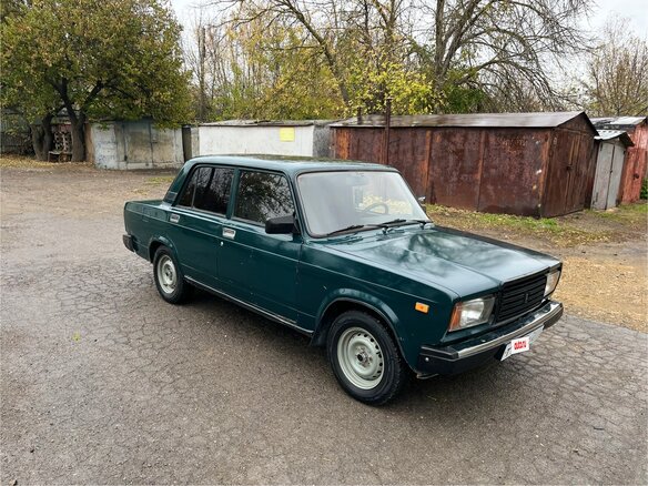 2006 Lada (ВАЗ) 2107, чёрный, 130000 рублей - вид 5
