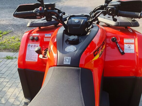 2025 CFMoto CFORCE 520 L, красный, 635000 рублей - вид 8