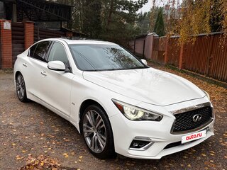 2017 Infiniti Q50 I Рестайлинг, белый, 2800000 рублей, вид 5