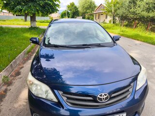 2010 Toyota Corolla X (E140, E150) Рестайлинг, синий, 820000 рублей, вид 3