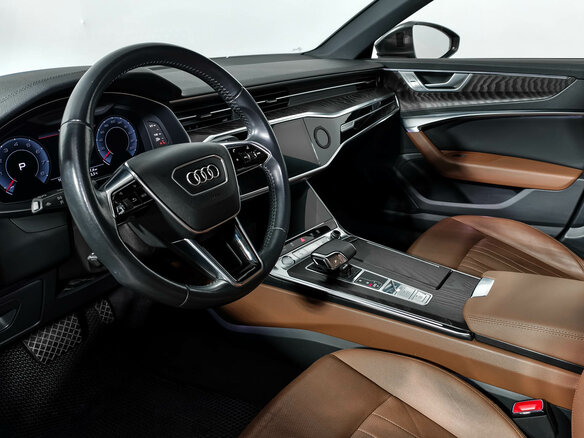 2020 Audi A6 45 TFSI V (C8), серый, 4150000 рублей - вид 8