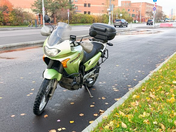 2000 Honda XL650V Transalp, зелёный, 380000 рублей - вид 5