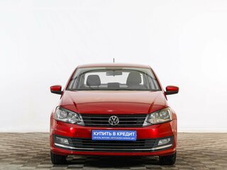 2016 Volkswagen Polo V Рестайлинг, красный, 999000 рублей, вид 2