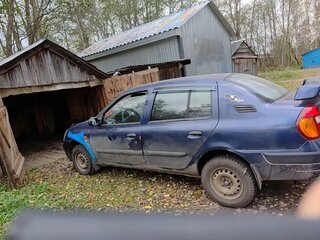 2003 Renault Symbol I Рестайлинг, синий, 150000 рублей, вид 4