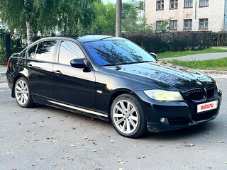 2009 BMW 3 серии 318i V (E90/E91/E92/E93) Рестайлинг, чёрный, 900000 рублей, вид 3