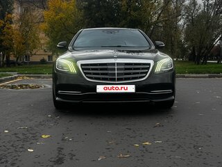 2019 Mercedes-Benz S-Класс 350 d Long VI (W222, C217) Рестайлинг, чёрный, 4160000 рублей, вид 1