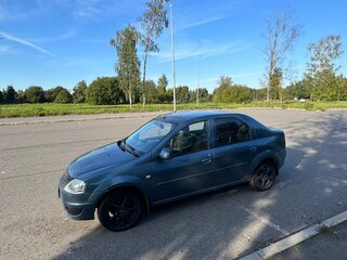 2010 Renault Logan I Рестайлинг, синий, 528000 рублей, вид 3