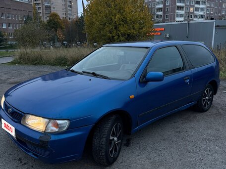 1998 Nissan Almera I (N15), синий, вид 2
