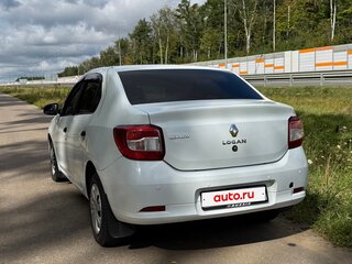 2018 Renault Logan II Рестайлинг, белый, 580000 рублей, вид 3