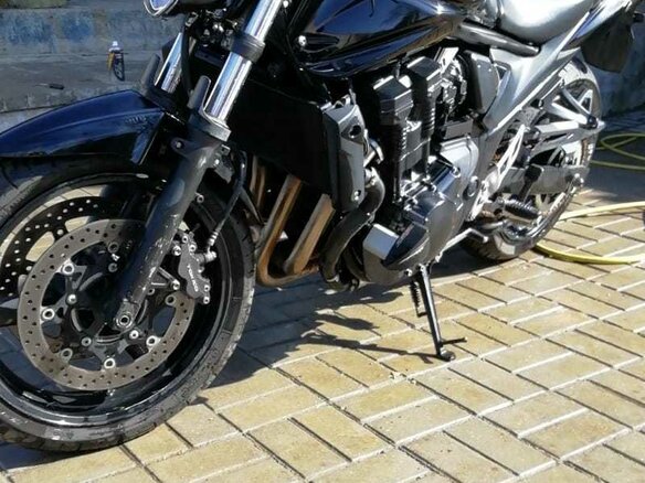 2012 Suzuki Bandit GSF 650, чёрный, 240000 рублей