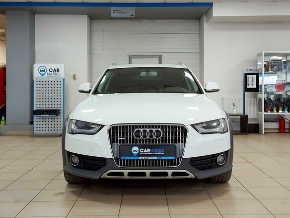 2012 Audi A4 allroad IV (B8) Рестайлинг, белый - вид 2