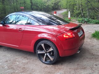 2002 Audi TT I (8N), пурпурный, 750000 рублей, вид 5
