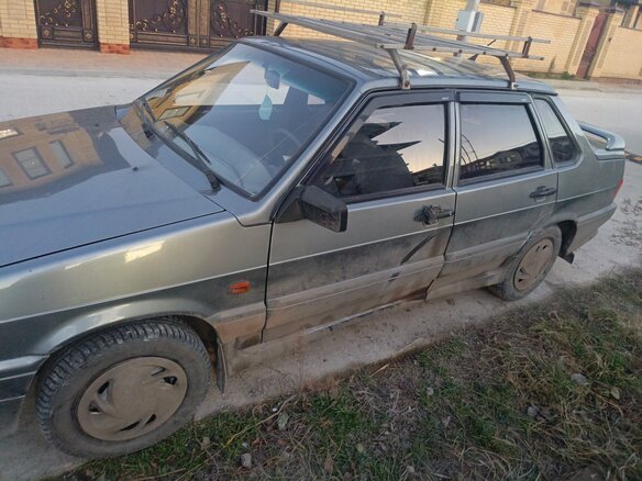 2007 Lada (ВАЗ) 2115, серый, 360000 рублей - вид 3