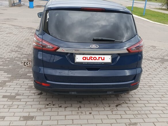 2016 Ford S-MAX S&S II, синий, 1400000 рублей - вид 4