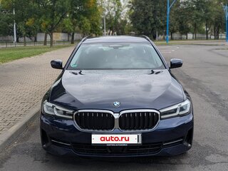 2020 BMW 5 серии 520d VII (G30/G31/G38) Рестайлинг, синий, 3500000 рублей, вид 1