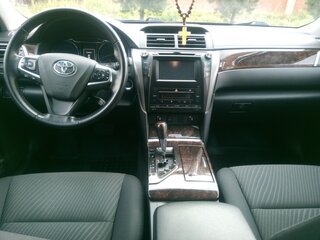 2015 Toyota Camry VII (XV50) Рестайлинг, чёрный, 2500000 рублей, вид 5