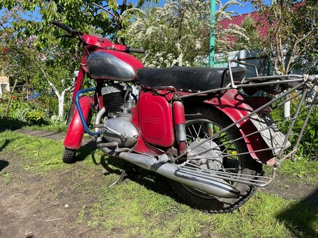1967 Jawa 250, красный, 230000 рублей, вид 2
