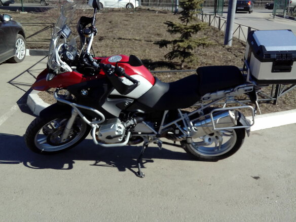 2007 BMW R 1200 GS, красный