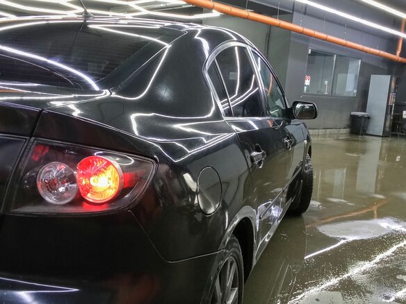 2006 Mazda 3 I (BK) Рестайлинг, чёрный, 500000 рублей - вид 10