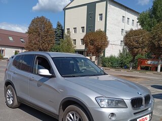 2012 BMW X3 20i xDrive II (F25), серебристый, 1500000 рублей, вид 1