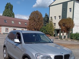 2012 BMW X3 20i xDrive II (F25), серебристый, 1500000 рублей, вид 2