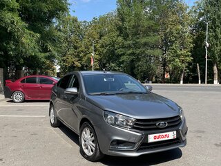 2016 Lada (ВАЗ) Vesta I, серый, 870000 рублей, вид 5