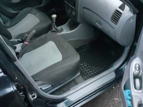 2008 Hyundai Accent ТагАЗ II, чёрный, 457000 рублей - вид 6