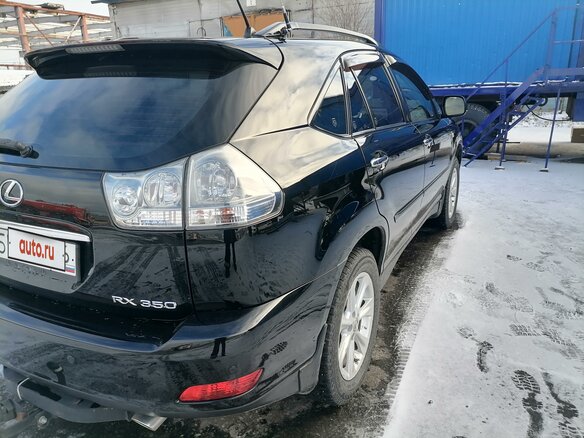 2008 Lexus RX 350 II Рестайлинг, чёрный, 1500000 рублей - вид 9