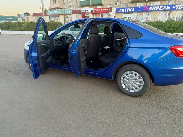 2021 Lada (ВАЗ) Vesta I, синий, 1129999 рублей - вид 33