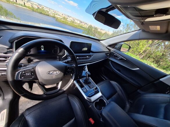 2021 Chery Tiggo 8 I, голубой, 2100000 рублей - вид 3