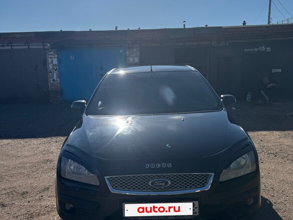 2007 Ford Focus II Рестайлинг, чёрный, 465000 рублей - вид 2