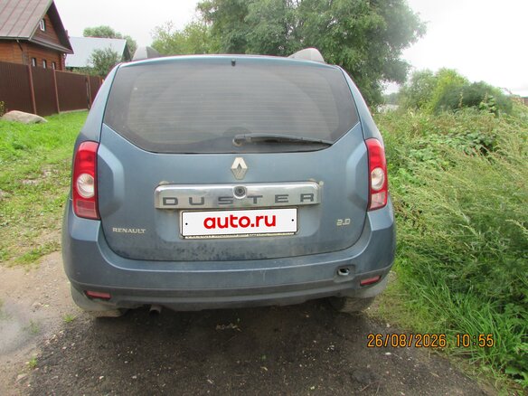 2013 Renault Duster I, синий, 500000 рублей - вид 3