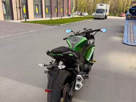 2018 Kawasaki Ninja 1000 SX, зелёный, 1050000 рублей, вид 1