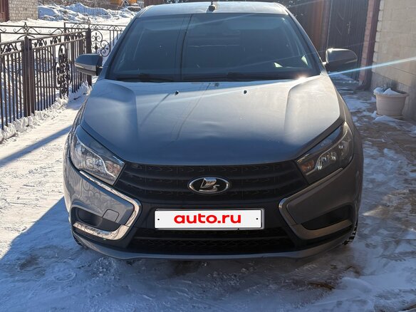 2019 Lada (ВАЗ) Vesta I, серый, 700000 рублей - вид 2