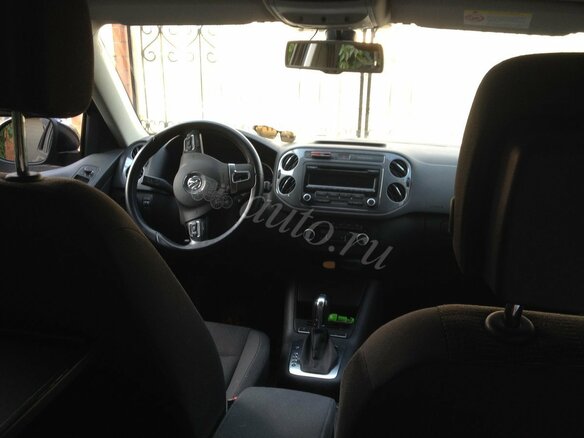2012 Volkswagen Tiguan I Рестайлинг, чёрный - вид 6