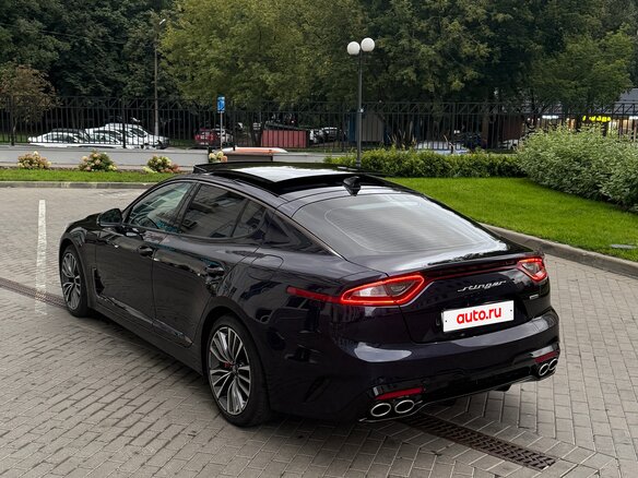 2018 Kia Stinger I, синий, 2590000 рублей - вид 3