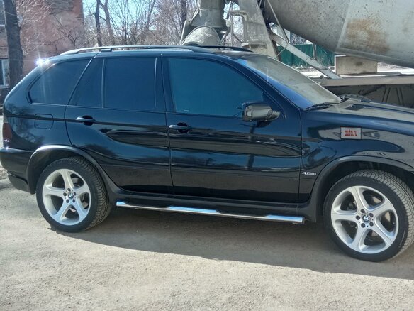 2002 BMW X5 4.6is I (E53), чёрный, 2350000 рублей - вид 24