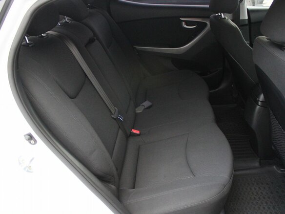 2014 Hyundai Elantra V (MD) Рестайлинг, белый - вид 9