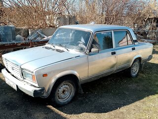 2010 Lada (ВАЗ) 2107, серебристый, 65000 рублей, вид 1