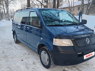 2008 Volkswagen Transporter Long T5, синий, 1250000 рублей, вид 3