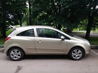 2007 Opel Corsa D, золотистый, 250000 рублей, вид 1