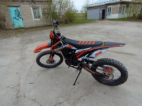 2024 Motoland CRF250, оранжевый, 115000 рублей, вид 2