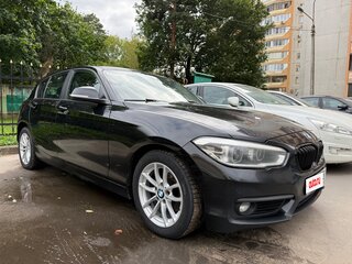 2017 BMW 1 серии 118i II (F20/F21) Рестайлинг, чёрный, 1250000 рублей, вид 2