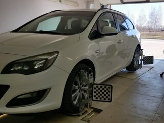 2013 Opel Astra J Рестайлинг, белый, 850000 рублей, вид 1