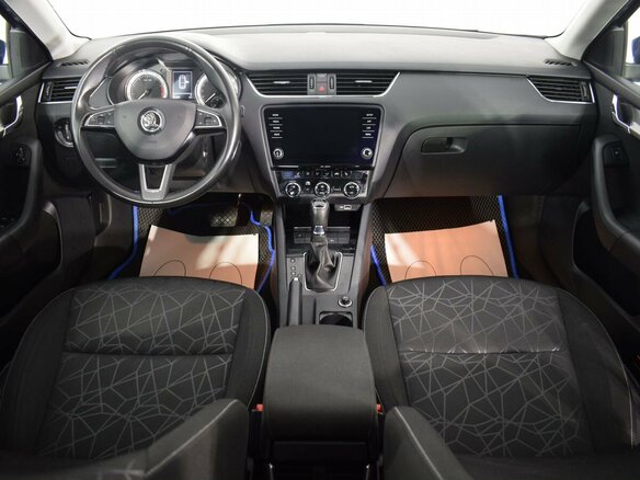 2020 Skoda Octavia III (A7) Рестайлинг, синий - вид 10