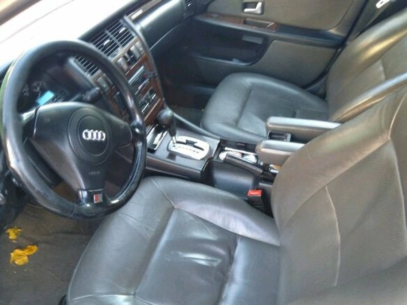 1998 Audi A8 I (D2), серебристый - вид 4