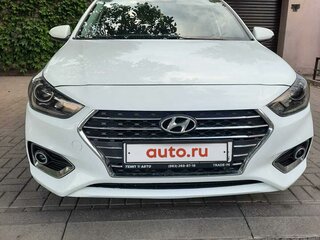2017 Hyundai Solaris II, белый, 1190000 рублей, вид 2