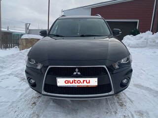 2010 Mitsubishi Outlander II Рестайлинг, чёрный, 1100000 рублей, вид 2